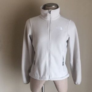 The north face zip up jacket